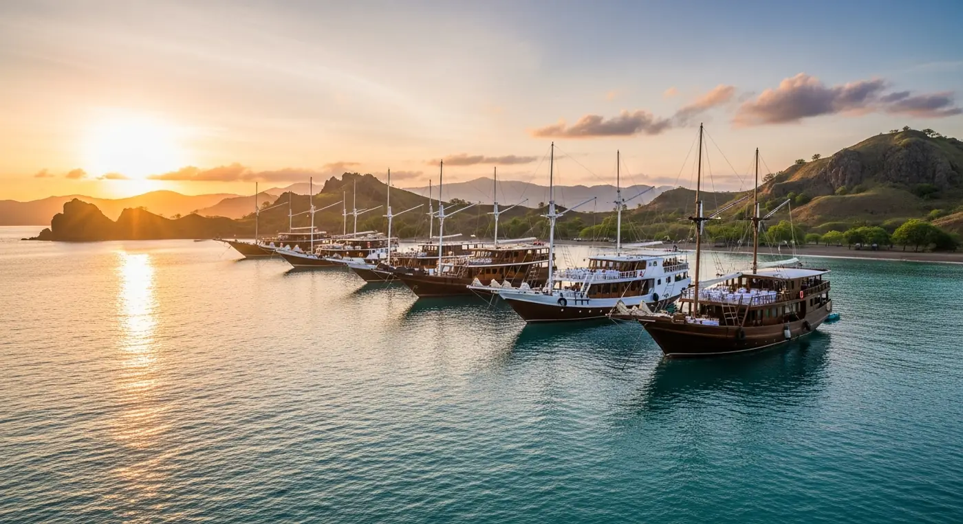 Komodo Corporate Cruise — A Chartered Phinisi Floating Venue