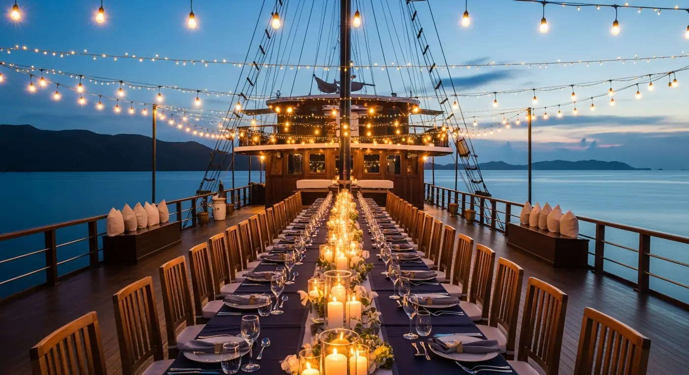 Komodo Gala Dinner — A Private Phinisi Awards Night